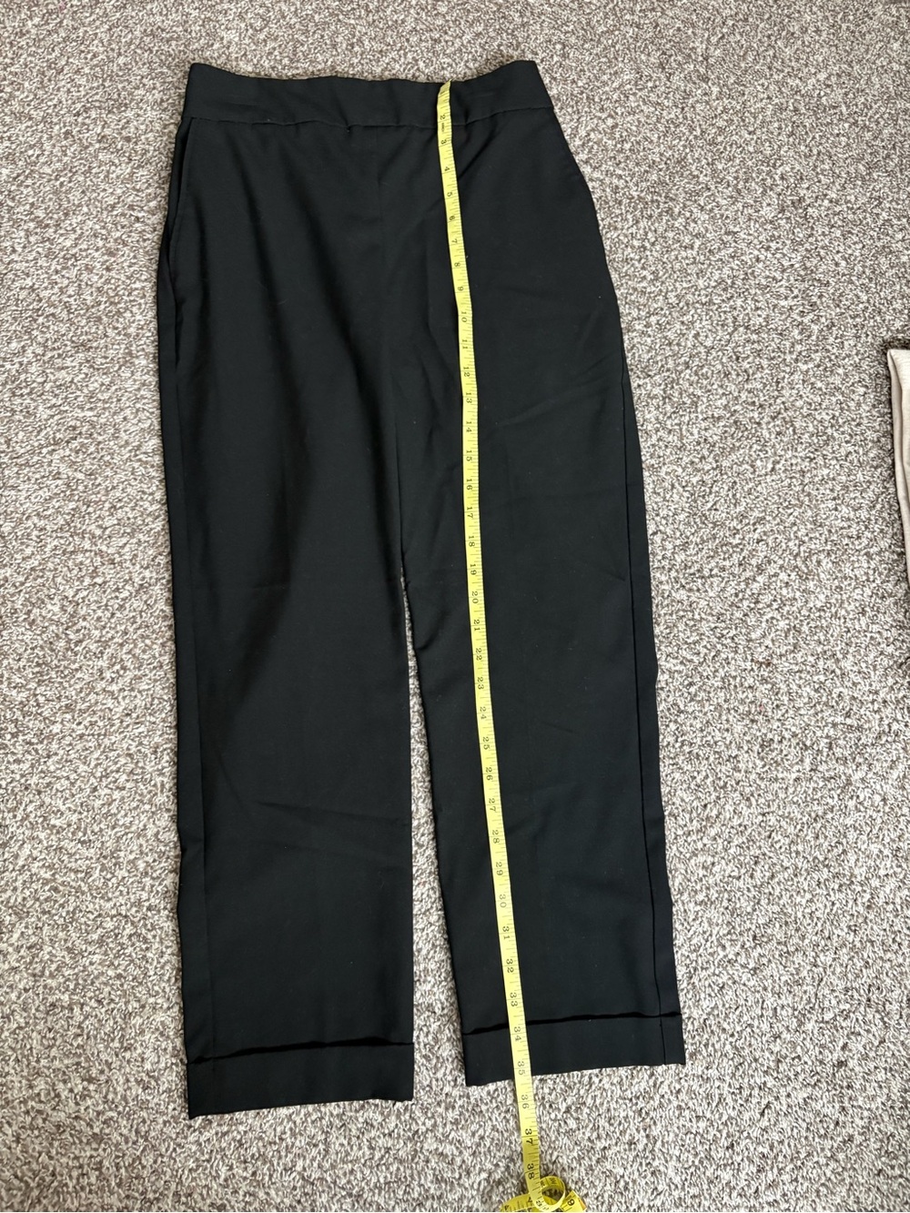 Rachel Zoe Black Pull-On Elastic Waist Pants